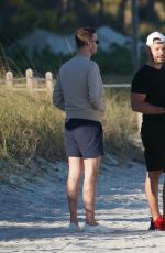 CAMLLE KOSTEK at a Beach in Miami 02/05/2020