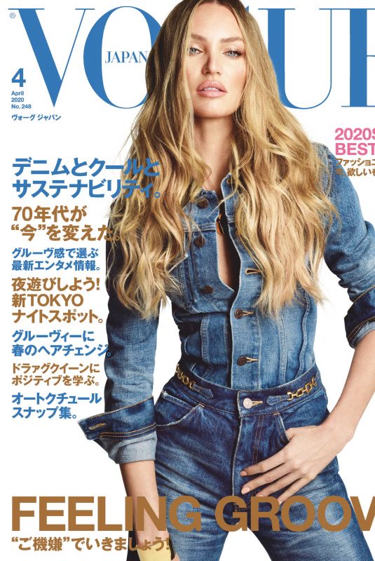 CANDICE SWANEPOELin Vogue Magazine, Japan April 2020