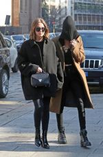 CARA DELEVINGNE and ASHLEY BENSON Out in Milan 02/22/2020