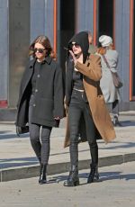 CARA DELEVINGNE and ASHLEY BENSON Out in Milan 02/22/2020