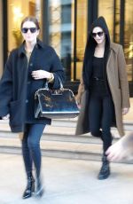 CARA DELEVINGNE and ASHLEY BENSON Out in Milan 02/22/2020