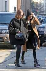 CARA DELEVINGNE and ASHLEY BENSON Out in Milan 02/22/2020