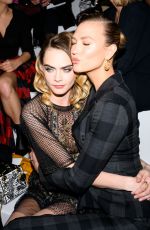 CARA DELEVINGNE and KARLIE KLOSS at Dior Fashion Show in Paris 02/25/2020