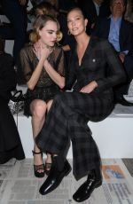 CARA DELEVINGNE and KARLIE KLOSS at Dior Fashion Show in Paris 02/25/2020