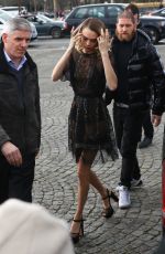 CARA DELEVINGNE Arrives at Dior Fashion Show at PFW in Paris 02/25/2020