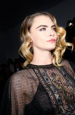 CARA DELEVINGNE at Dior Fashion Show at Paris Fashion Week 02/25/2020