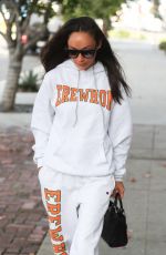 CARA SANTANA Arrives at Kate Somerville Spa in Los Angeles 02/24/2020
