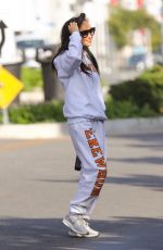 CARA SANTANA Arrives at Kate Somerville Spa in Los Angeles 02/24/2020