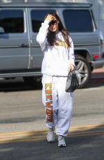 CARA SANTANA Arrives at Kate Somerville Spa in Los Angeles 02/24/2020