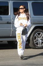 CARA SANTANA Arrives at Kate Somerville Spa in Los Angeles 02/24/2020