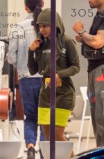 CARDI B at a Manicure Salon ni Miami 01/30/2020