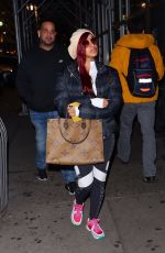 CARDY B Night Out in New York 02/18/2020