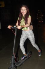 CARLA HOWE Night Out in London 01/31/2020