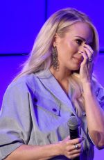 CARRIE UNDERWOOD at Country Radio Seminar 2020 in Nashville 02/20/2020