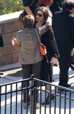 CATHERINE ZETA JONES Arrives at Kirk Douglas