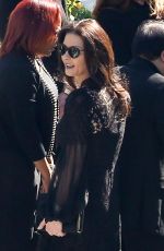 CATHERINE ZETA JONES Arrives at Kirk Douglas