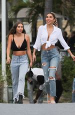 CHANTEL JEFFRIES Arrives at Fanatics Pre-Super Bowl Party in Miami 02/01/2020