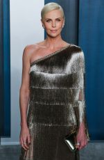 CHARLIZE THERON at 2020 Vanity Fair Oscar Party in Beverly Hills 02/09/2020