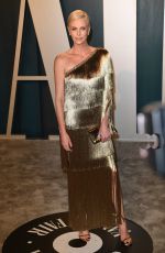 CHARLIZE THERON at 2020 Vanity Fair Oscar Party in Beverly Hills 02/09/2020