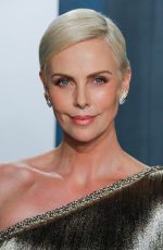 CHARLIZE THERON at 2020 Vanity Fair Oscar Party in Beverly Hills 02/09/2020