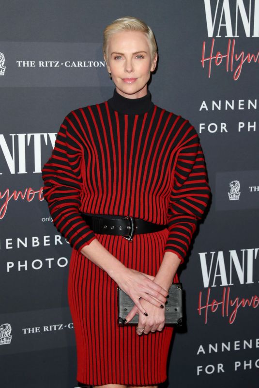 CHARLIZE THERON at Vanity Fair: Hollywood Calling Opening in Century City 02/04/2020