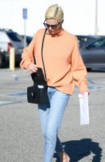 CHARLIZE THERON in Denim Out and About in Los Angeles 02/25/2020