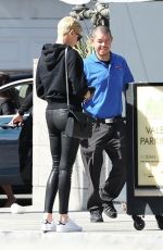 CHARLIZE THERON Out for Lunch at Sugarfish in Los Angeles 02/13/2020