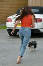 CHARLOTTE CROSBY Out in Newcastle 02/05/2020