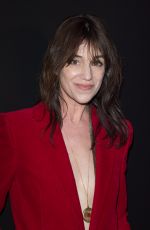 CHARLOTTE GAINSBOURG at Saint Laurent Fashion Show at PFW in Paris 02/25/2020