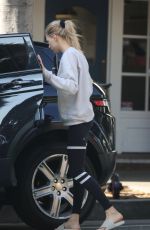 CHARLOTTE MCKINNEY Heading to Yoga Class in Santa Monica 02/17/2020