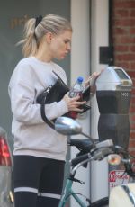 CHARLOTTE MCKINNEY Heading to Yoga Class in Santa Monica 02/17/2020