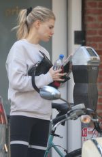 CHARLOTTE MCKINNEY Heading to Yoga Class in Santa Monica 02/17/2020