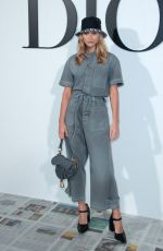 CHLOE LECAREUX at Christian Dior Show at Paris Fashion Week 02/25/2020