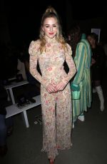 CHLOE LUKASIAK at Anna Sui Fashion Show in New York 02/10/2020