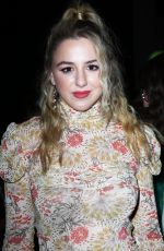 CHLOE LUKASIAK at Anna Sui Fashion Show in New York 02/10/2020