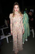 CHLOE LUKASIAK at Anna Sui Fashion Show in New York 02/10/2020