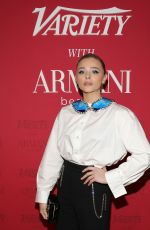 CHLOE MORETZ at Variety x Armani Makeup Artistry Dinner in Los Angeles 02/04/2020