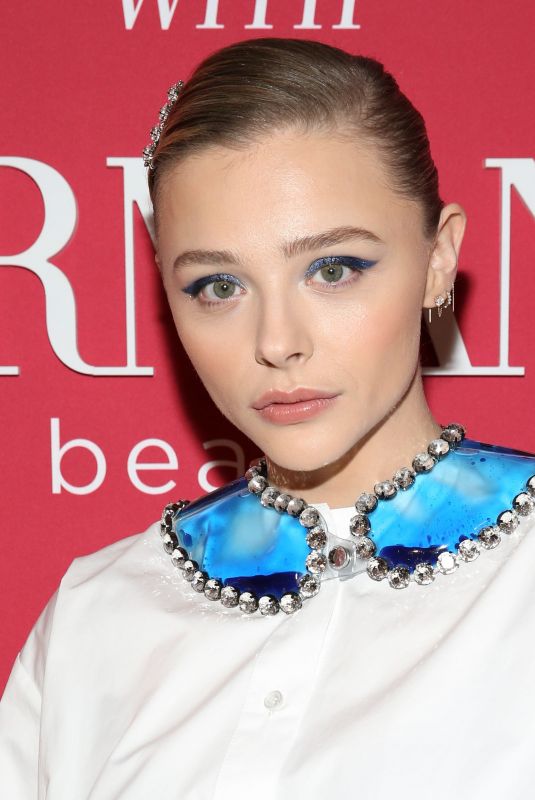 CHLOE MORETZ at Variety x Armani Makeup Artistry Dinner in Los Angeles 02/04/2020