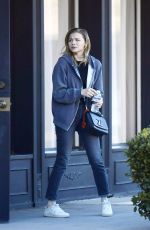CHLOE MORETZ Out and About in Los Angeles 02/04/2020
