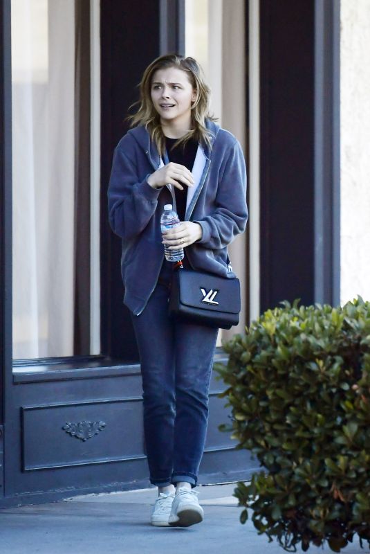 CHLOE MORETZ Out and About in Los Angeles 02/04/2020