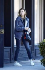 CHLOE MORETZ Out and About in Los Angeles 02/04/2020