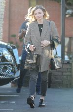 CHOE MORETZ Leaves XIV Karats in Beverly Hills 02/12/2020