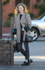 CHOE MORETZ Leaves XIV Karats in Beverly Hills 02/12/2020