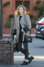 CHOE MORETZ Leaves XIV Karats in Beverly Hills 02/12/2020