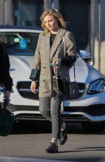 CHOE MORETZ Leaves XIV Karats in Beverly Hills 02/12/2020