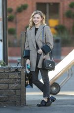 CHOE MORETZ Leaves XIV Karats in Beverly Hills 02/12/2020