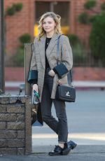 CHOE MORETZ Leaves XIV Karats in Beverly Hills 02/12/2020
