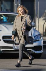 CHOE MORETZ Leaves XIV Karats in Beverly Hills 02/12/2020