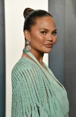 CHRISSY TEIGEN at 2020 Vanity Fair Oscar Party in Beverly Hills 02/09/2020