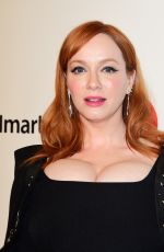 CHRISTINA HENDRICKS at Elton John Aids Foundation Oscar Viewing Party in West Hollywood 02/09/2020